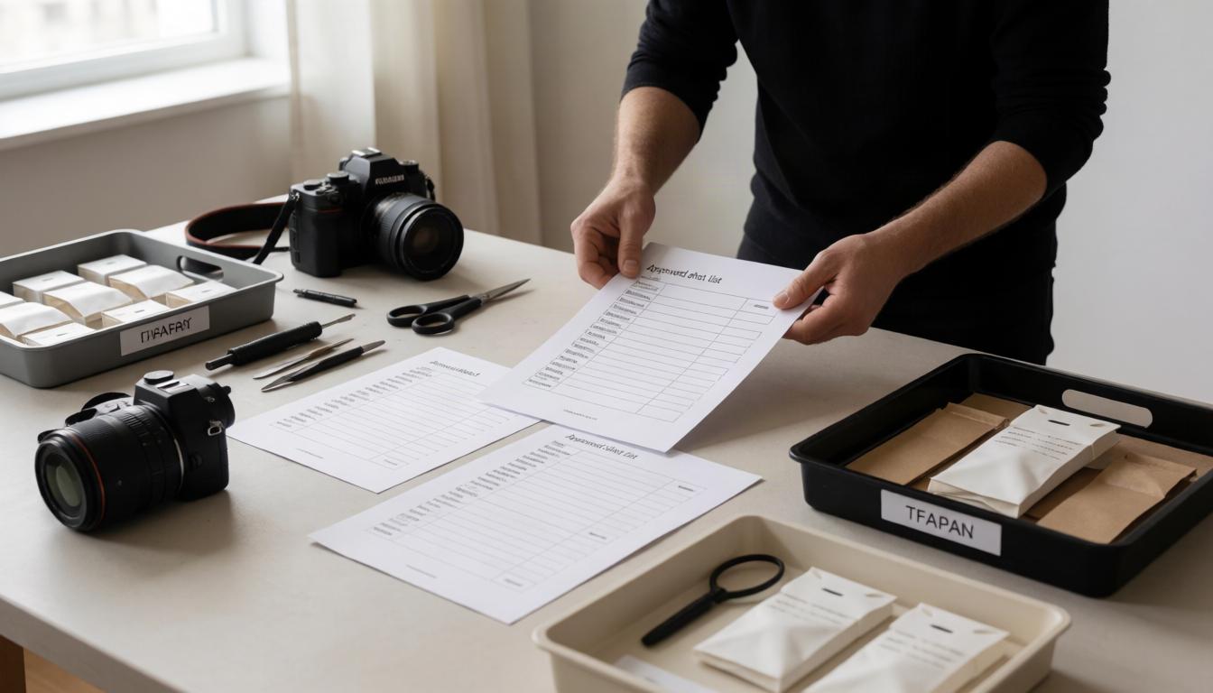 Photography for catalogue refreshes